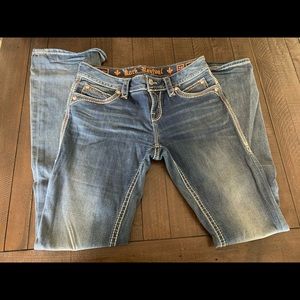 Rock Revival Jeans like new, boot cut size 28